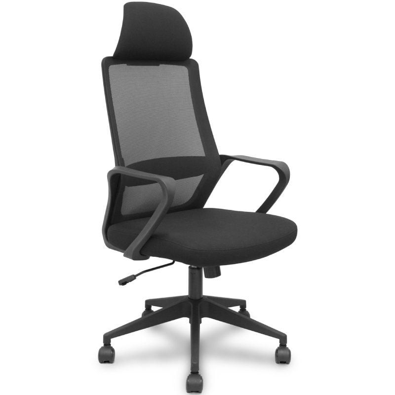 Silla de Oficina Piqueras y Crespo Pro534 534BNY10050PNRN/ Negro