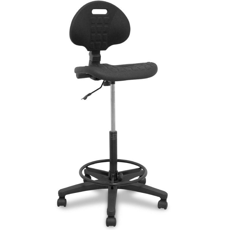 Taburete Piqueras y Crespo Nargo T31/ Negro