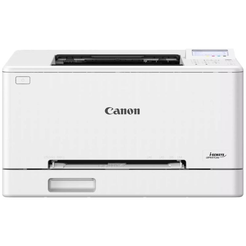 Impresora Láser Color Canon I-SENSYS LBP647Cdw WiFi/ Dúplex/ Blanca