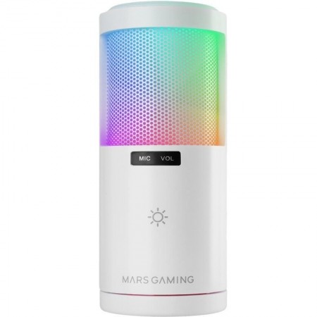 Micrófono Mars Gaming MMIC-SC / USB 2.0/ Blanco