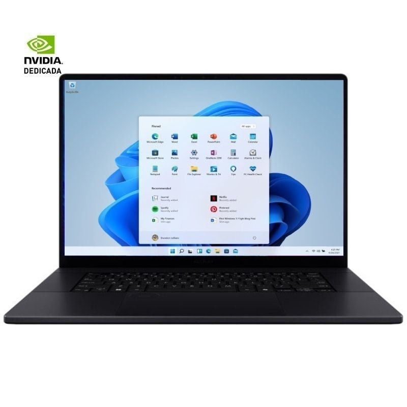 Portátil Asus ProArt P16 OLED H7606WP-SR221W Ryzen AI 9 HX 370/ 64GB/ 2TB SSD/ GeForce RTX 5070/ 16' Táctil/ Win11