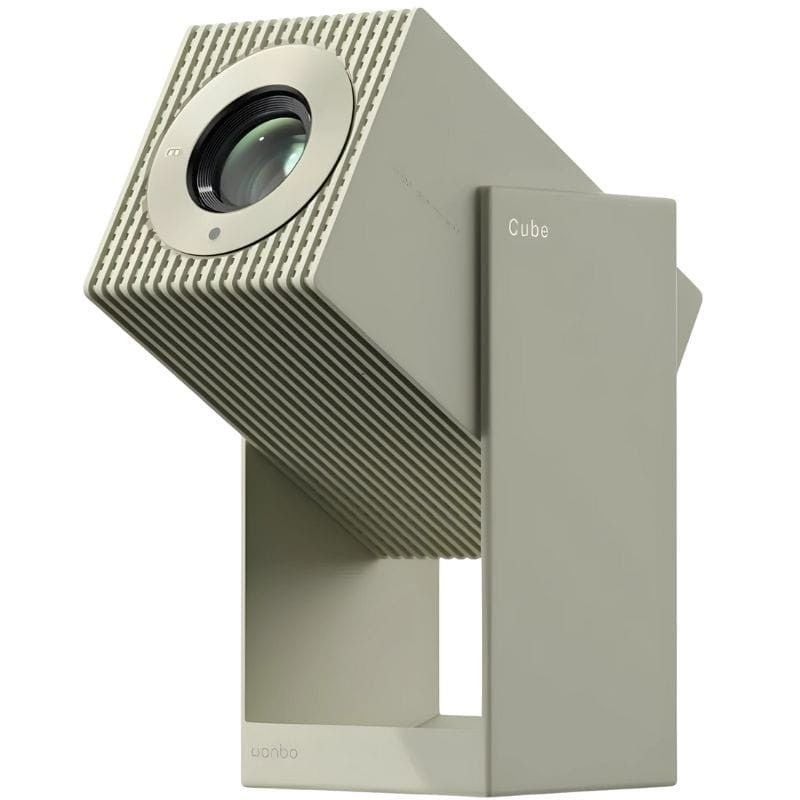 Proyector Portátil Wanbo Cube 2 Pro/ 500 Lúmenes/ Full HD/ HDMI/ WiFi/ Verde