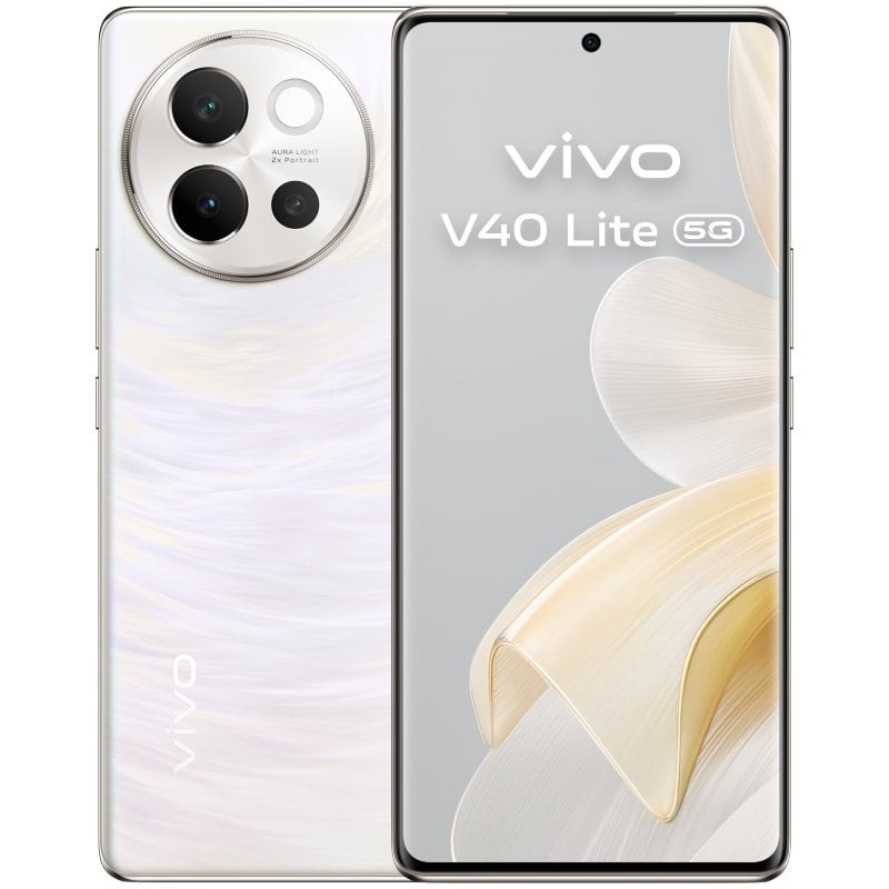 Smartphone Vivo V40 Lite 8GB/ 256GB/ 6.78'/ 5G/ Blanco