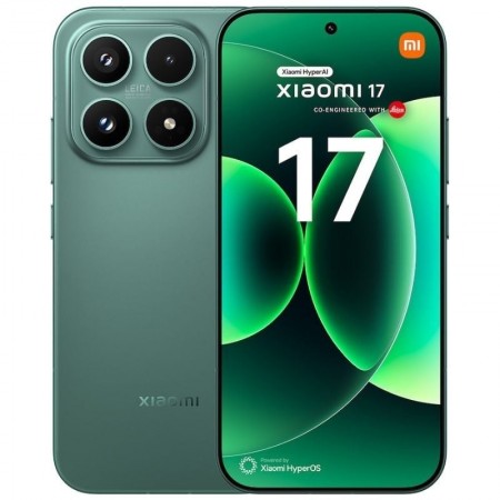Smartphone Xiaomi 17 12GB/ 512GB/ 6.3'/ 5G/ Verde