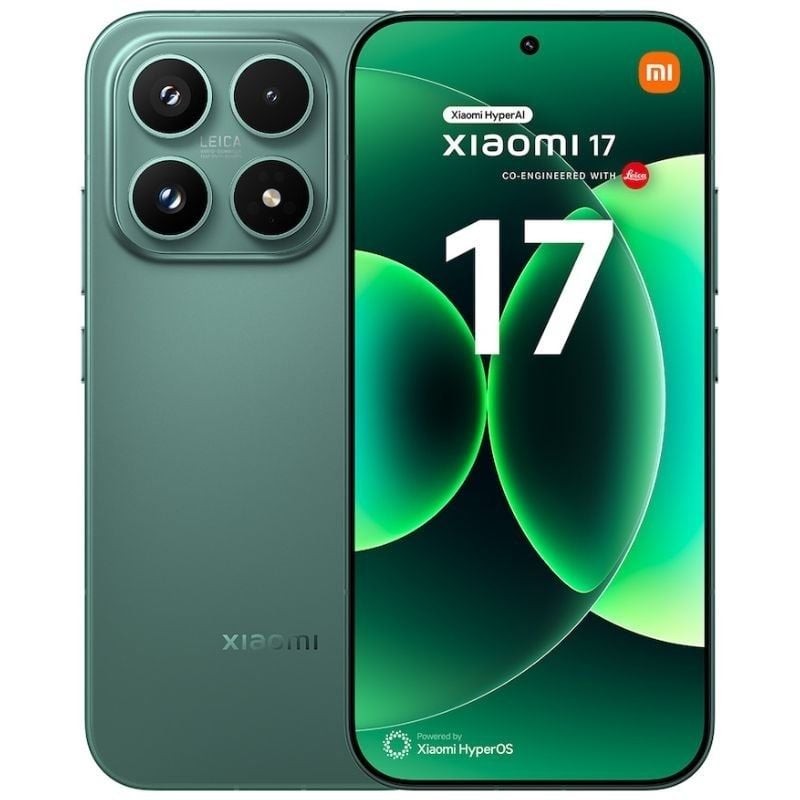 Smartphone Xiaomi 17 12GB/ 512GB/ 6.3'/ 5G/ Verde