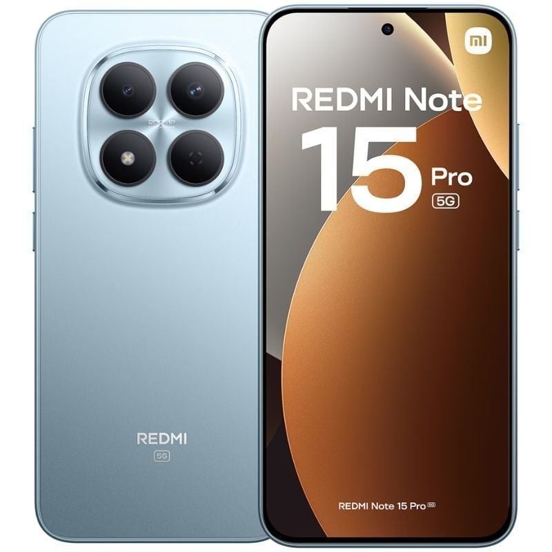 Smartphone Xiaomi Redmi Note 15 Pro 12GB/ 512GB/ 6.83'/ 5G/ Azul Glacial