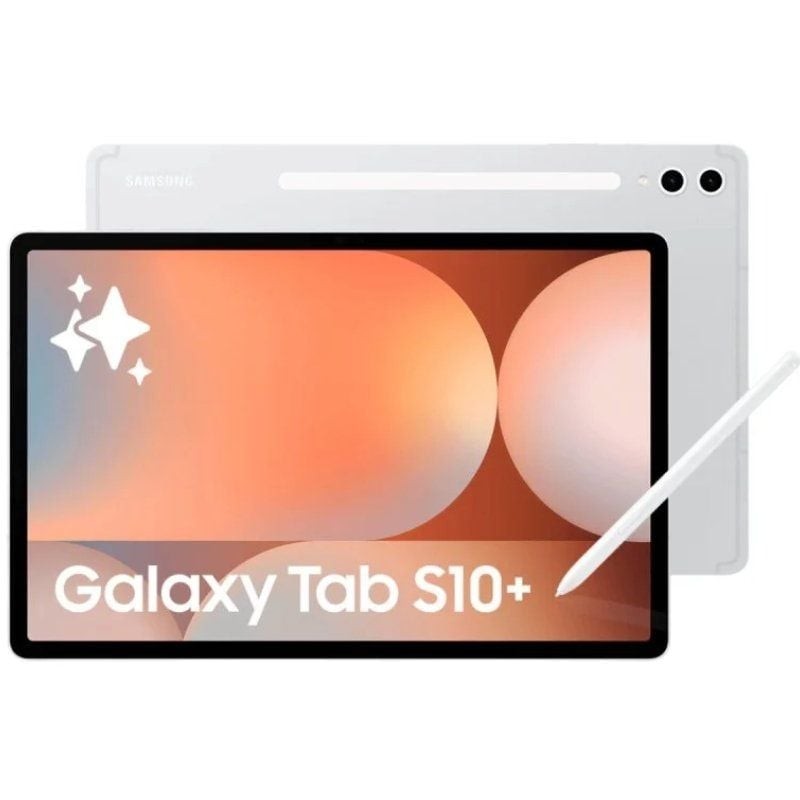 Tablet Samsung Galaxy Tab S10+ 12.4'/ 12GB/ 512GB/ Octacore/ 5G/ Plata