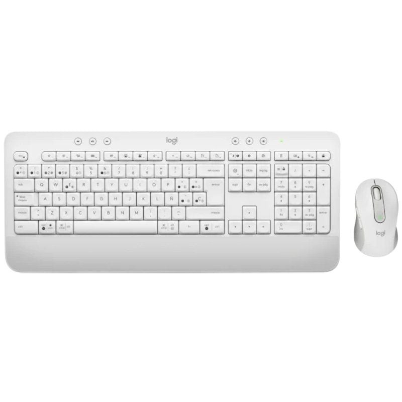 Teclado y Ratón Inalámbricos Logitech Signature MK650 Combo For Business/ Blanco