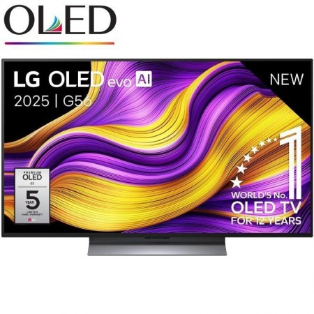 Televisor LG OLED Evo AI G5 OLED48G56LS 48'/ Ultra HD 4K/ Smart TV/ WiFi