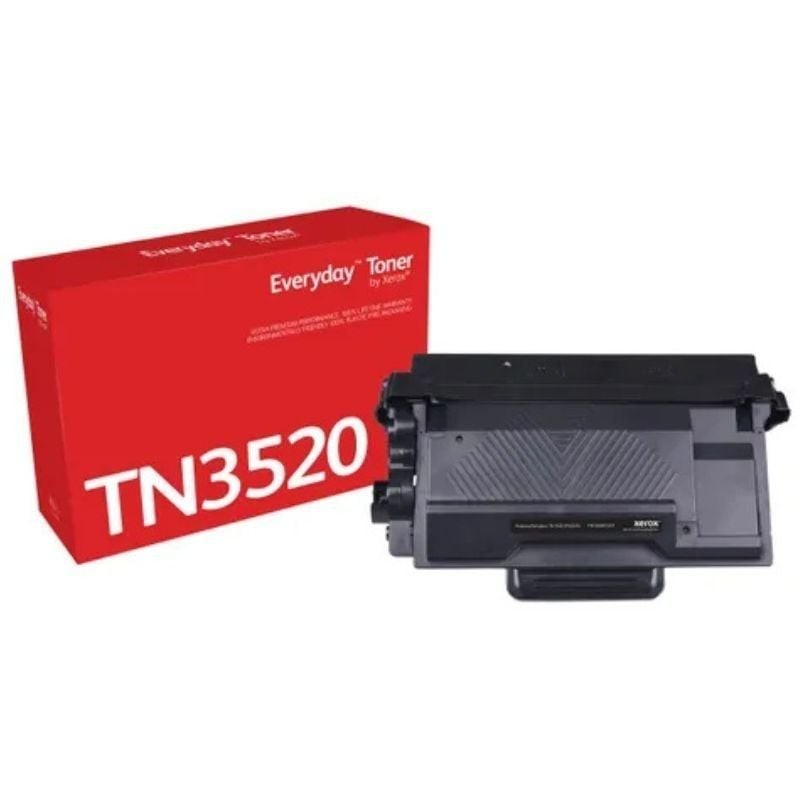 Tóner compatible Xerox 006R05201 compatible con Brother TN3520 Alta Capacidad/ 20000 páginas/ Negro