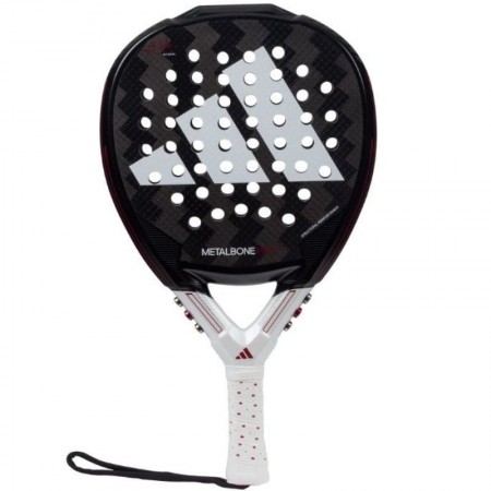 Pala de Pádel Adidas Metalbone HRD+ 2024 (Ale Galan)/ Negra y Blanca