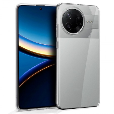 Funda COOL Silicona para Xiaomi Poco F7 Pro 5G (Transparente)