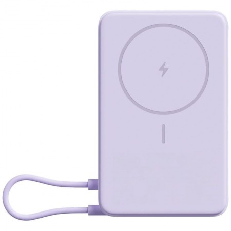 Powerbank 10000mAh Xiaomi Magnetic Power Bank 10000/ Wireless/ Púrpura