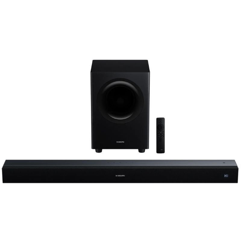 Barra de Sonido con Bluetooth Xiaomi Soundbar Pro 2.1ch/ 300W/ 2.1/ Negra