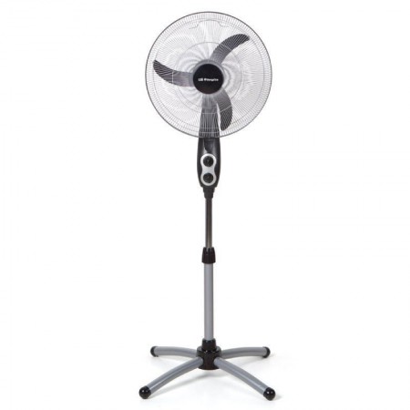 Ventilador de Pie Orbegozo SF 0156/ 60W/ 3 Aspas 45cm/ 3 Velocidades