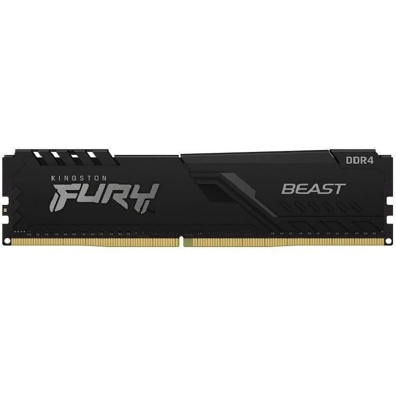 Memoria RAM Kingston FURY Beast 8GB/ DDR4/ 3600MHz/ 1.35V/ CL17/ DIMM