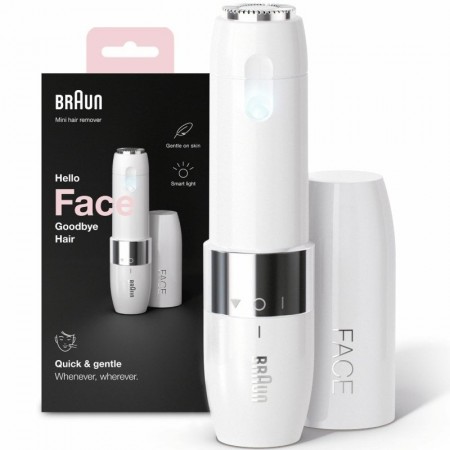 Depiladora Facial Braun Mini Depiladora Facial FS1000/ con Batería