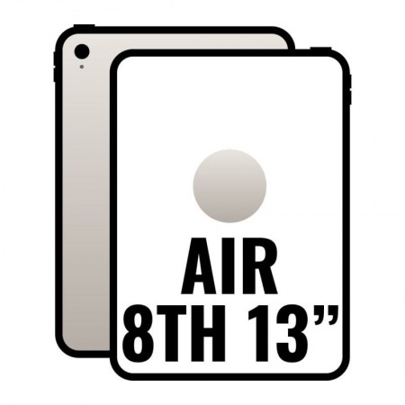 Apple iPad Air 13' 8th Wi-Fi Cell/ 5G/ M4/ 128GB/ Blanco Estrella