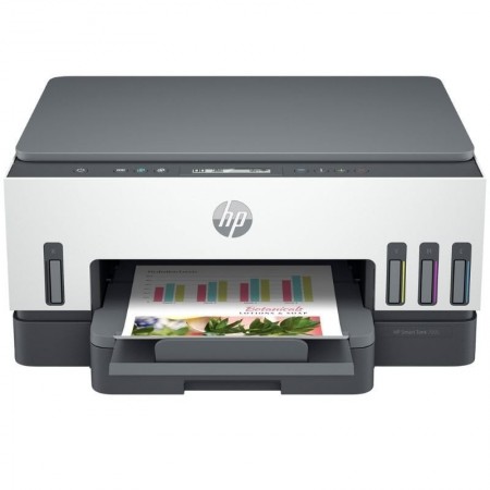 Multifunción Recargable HP Smart Tank 7008/ WiFi/ Dúplex/ Blanca