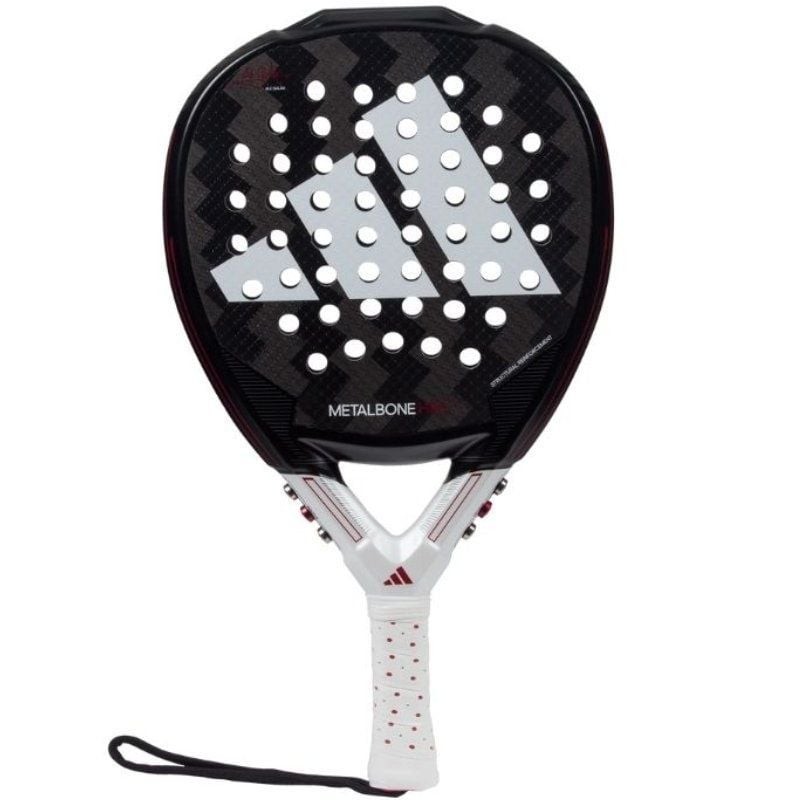Pala de Pádel Adidas Metalbone HRD+ 2024 (Ale Galan)/ Negra y Blanca