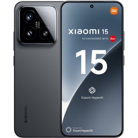 Smartphone Xiaomi 15 NFC 12GB/ 512GB/ 6.36'/ 5G/ Negro