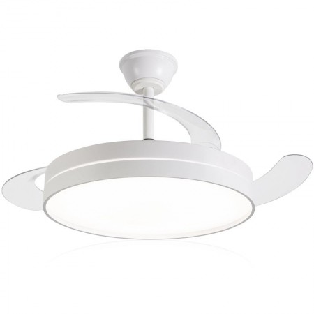 Ventilador de Techo Daewoo con aspas retráctiles DW5008/ 30W/ 3 Aspas/ 6 Velocidades