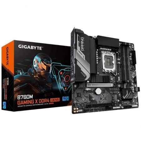 Placa Base Gigabyte B760M Gaming X DDR4 GEN5 Socket 1700/ DDR4/ PCIe 5.0/ Micro ATX