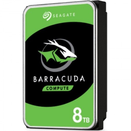 Disco Duro Seagate BarraCuda 8TB/ 3.5'/ SATA III/ 256MB