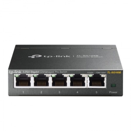Switch TP-Link Easy Smart TL-SG105E V2 5 Puertos/ RJ-45 10/100/1000