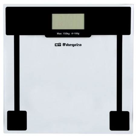 Báscula de Baño Orbegozo PB 2210/ Hasta 150kg/ Cristal