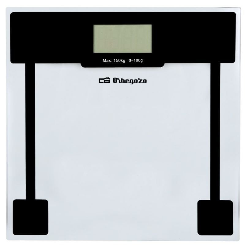 Báscula de Baño Orbegozo PB 2210/ Hasta 150kg/ Cristal