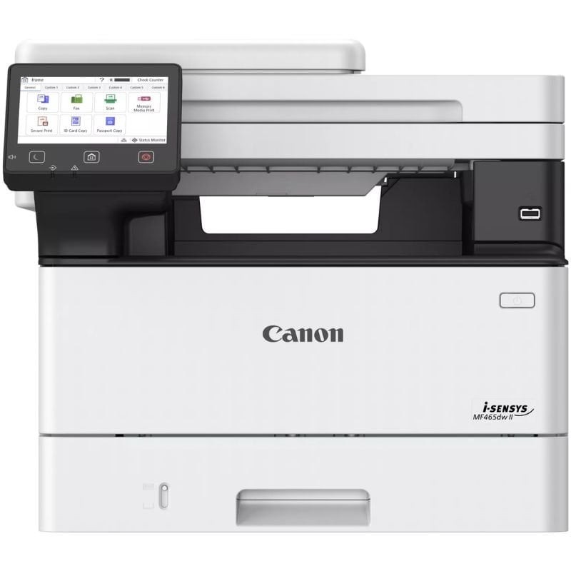 Multifunción Láser Monocromo Canon i-SENSYS MF465dw II WiFi/ Fax/ Dúplex/ Blanca