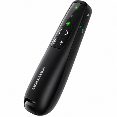 Presentador Inalámbrico Vention KQPB0-GL/ 2.4GHz/ Negro