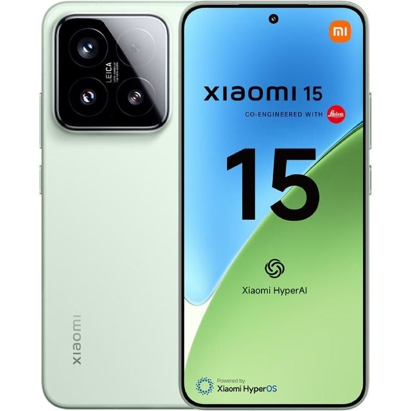 Smartphone Xiaomi 15 NFC 12GB/ 256GB/ 6.36'/ 5G/ Verde